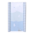Hard Diaper Changing Mat Short 50x70 cm / Blue